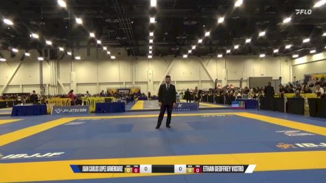 Ethan Geoffrey Vistro vs Juan Carlos Lopez Armendariz 2024 World IBJJF Jiu-Jitsu No-Gi Championship