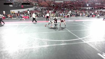 95 lbs Cons. Round 5 - Paul Cook, Victory School Of Wrestling vs Cade Giernoth, West Bend Wildcats