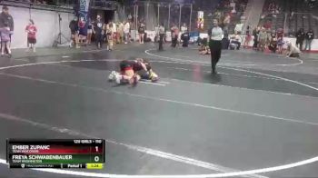 110 lbs Quarterfinal - Ember Zupanc, Team Wisconsin vs Freya Schwabenbauer, Team Washington