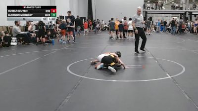 48 lbs Round 3 (4 Team) - Jackson Merkert, Mat Assassins Red vs Roman Moyer, Revival Blue