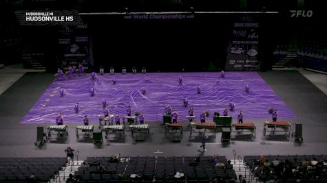 Hudsonville HS "Hudsonville MI" at 2026 WGI Percussion/Winds World Championships