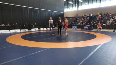 74kg Round 2 - Nicholas Hooper, Dinos Wrestling Club vs Owen Dale, Lakehead Wrestling Club
