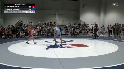 57 lbs Champ. Round 3 - Anthony Knox, Spartan Combat RTC/ Titan Mercury Wrestling Club (TMWC) vs Mason Ziegler, Lehigh Valley Wrestling RTC
