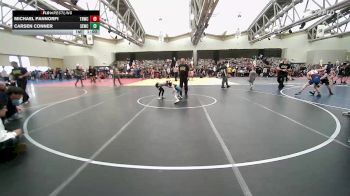 52-B lbs Consi Of 8 #2 - Michael Pannorfi, Toms River Wrestling Club vs Carsen Conner, Shore Elite Wrestling Club