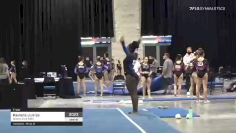 Kaviana Jurries - Floor, Bronco Elite #413 - 2021 USA Gymnastics Development Program National Championships