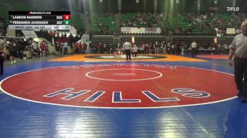 7A 132 lbs Champ. Round 1 - Landon Sanders, Hoover vs Fernando Alvarado, Austin