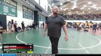 119 lbs Semifinal - Jadyn Jackson, Fremont vs Dusty Longtin, Tri- Valley