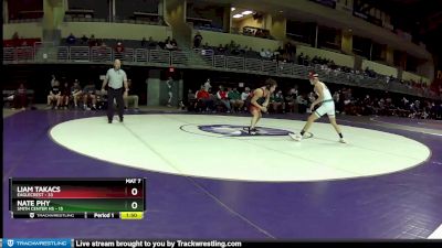113 lbs Round 4 (6 Team) - Liam Takacs, Eaglecrest vs Nate Phy, Smith Center HS