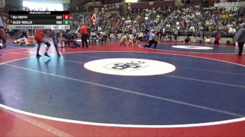 4A 138 lbs 3rd Place Match - Alex Wells, Paris High School vs Eli Keith, GRAVETTE HIGH SCHOOL