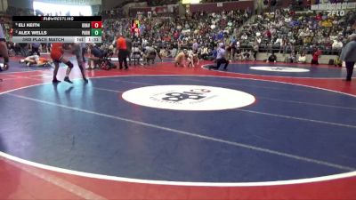 4A 138 lbs 3rd Place Match - Alex Wells, Paris High School vs Eli Keith, GRAVETTE HIGH SCHOOL