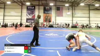 152 lbs Rr Rnd 1 - Braidon Woodward, 4M Power vs Donavan Sutton, Team Shutt Wrestling Prep