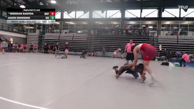 131-134 lbs Semifinal - Brendan Bastida, Unattached vs Jadon Dinwiddie, SouthStrong