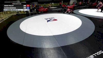 190 lbs Cons. Rd Of 16 - Judah Palley, Ukiah High School Wrestling vs Alexis Mendoza, Salinas Valley Wrestling Club (SVWC)