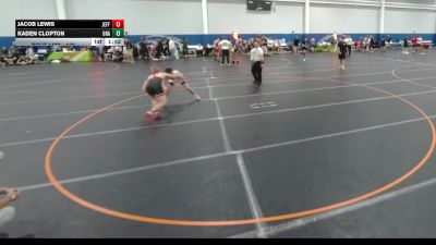138 lbs Cons. Round 7 - Kaden Clopton, Unattached vs Jacob Lewis, Jefferson Area