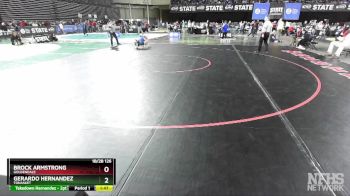 1B/2B 126 1st Place Match - Brock Armstrong, Goldendale vs Gerardo Hernandez, Tonasket