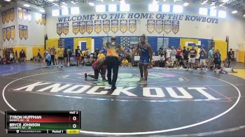 190 lbs Quarters & Wb (16 Team) - Tyron Huffman, Bandits WC vs Bryce Johnson, Cowboys WC