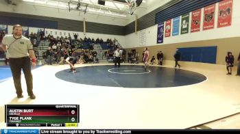152 lbs Quarterfinal - Austin Burt, Colville vs Tyge Plank, Tonasket