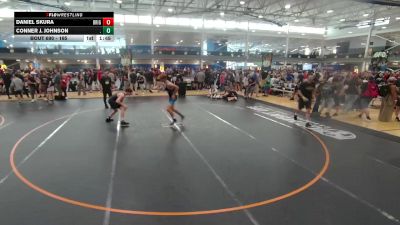 165 lbs Cons. Round 1 - Conner J. Johnson, . vs Daniel Skura, Unattached