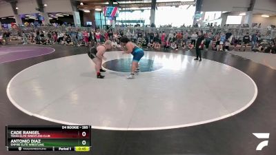 285 lbs Round 1 - Cade Rangel, Texas Elite Wrestling Club vs Antonio Diaz, Empire Elite Wrestling