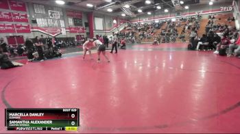 190 lbs Cons. Round 4 - Marcella Danley, Elsinore vs Samantha Alexander, Canyon Springs