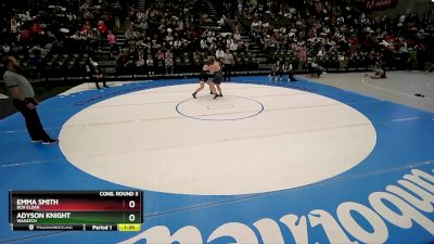 5A 235 lbs Cons. Round 3 - Adyson Knight, Wasatch vs Emma Smith, Box Elder