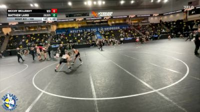138 lbs Cons. Round 3 - McCoy Mcllravy, Waverly-Shell Rock vs Matthew Laird, Joliet (Catholic Academy)