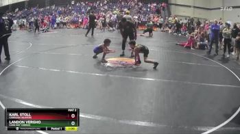 64 lbs Cons. Semi - Landon Vergho, Cane Bay Cobras vs Karl Stoll, Carolina Reapers