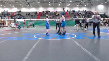 160 lbs Round 6 - Dom Shelby, Eastern Hancock vs Wyatt Walker, Eastern Hancock