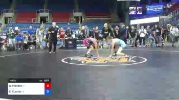 113 lbs Consolation - Dominic Mendez, California vs Codie Cuerbo, Ohio