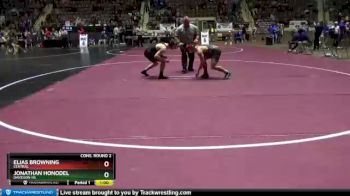 138 lbs Cons. Round 2 - Elias Browning, Central vs Jonathan Honodel, Davidson HS