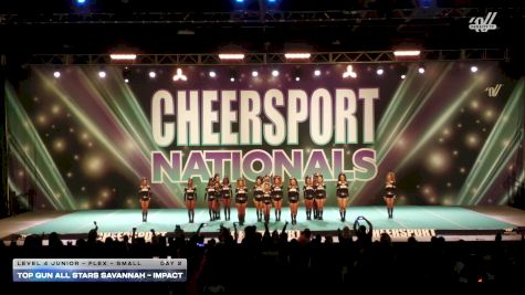 Top Gun All Stars Savannah - Impact [2026 L4 Junior - Flex - Small Day 2] 2026 CHEERSPORT National All Star Cheerleading Championship