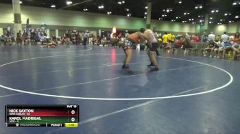 220 lbs Round 3 (6 Team) - Karol Madrigal, ACW vs Nick Saxton, Iowa Gables