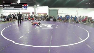 100 lbs Max Burd, Oklahoma Red vs Tony Biondillo, Ohio Gray