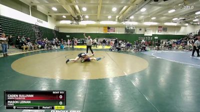 165 lbs 3rd Place Match - Caden Sullivan, North Thurston vs Mason Leinan, Forks