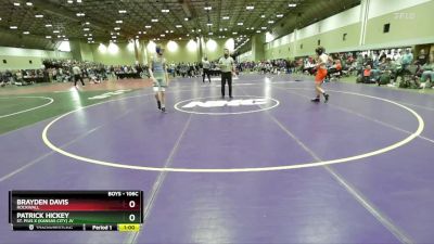 106C Quarterfinal - Brayden Davis, Rockwall vs Patrick Hickey, St. Pius X (Kansas City) JV