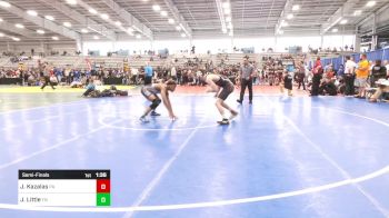 132 lbs Semifinal - Jack Kazalas, PA vs Jarvis Little, TN