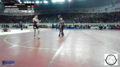 105 lbs Consi Of 32 #2 - Fisher Hutchins, Locust Grove Wrestling vs Stanley Rice, Union JH