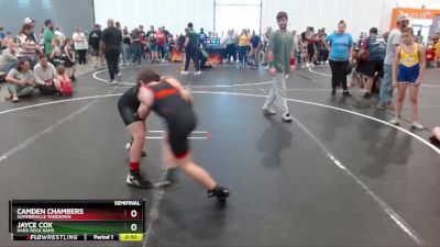 95/105 Semifinal - Camden Chambers, Summerville Takedown vs Jayce Cox, Hard Rock Rams