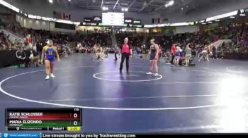 170 lbs Quarterfinal - Katie Schlosser, Colfax-Mingo vs Maria Elizondo, Humboldt