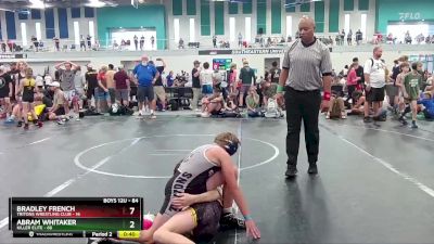 84 lbs Cons. Semi - Abram Whitaker, Killer Elite vs Bradley French, Tritons Wrestling Club