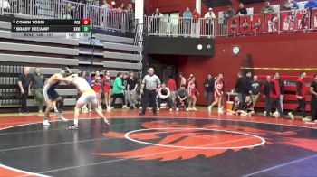 157 lbs Cons. Round 2 - Brady DeCamp, Xavier, Cedar Rapids vs Cohen Yossi, Prairie, Cedar Rapids
