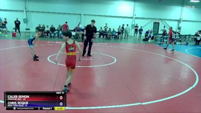 71 lbs Placement Matches (8 Team) - John Davis, Missouri Red vs Chase Galvez, New York Blue