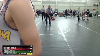 96 lbs Round 4 (6 Team) - Jackson Allemang, South Hills vs John Springer, NOVA Wrestling Club