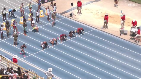 Youth Girls' 100m Hurdles, Semi-Finals 4 - Age 12