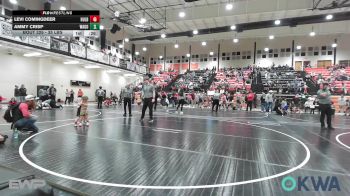 35 lbs Consolation - Levi Comingdeer, Hulbert vs Ammy Crisp, Wagoner Takedown Club