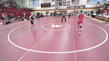 130 lbs 1st Place Match - Emily Bischoff, ODESSA vs Braylie Cox, LAWSON