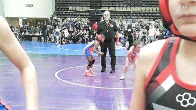 65 kg Rr Rnd 2 - Brynn Lincoln, NewWhale Teel - Girls vs Kala Stephens, ICWL Lady Bruisers