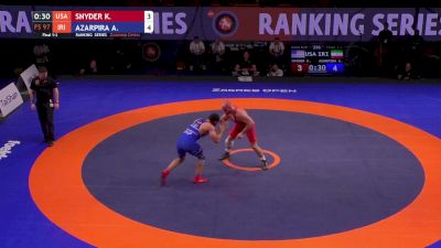 97 kg Gold - Kyle Snyder, USA vs Amirali Azarpira, IRI