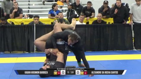 Alexandre Da Rocha Santos vs Kauan Argimon Barboza 2026 Pan IBJJF Jiu-Jitsu No-Gi Championship