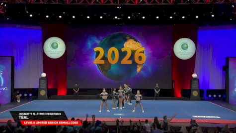 Charlotte Allstar Cheerleading - Teal [2026 L6 Limited Senior XSmall Coed Semis] 2026 The Cheerleading Worlds